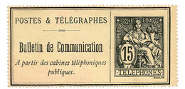 France : Téléphone N°23(*) - Telegraaf-en Telefoonzegels