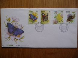 EIRE IERLAND FDC BUTTERFLY 02-04-1985 - FDC