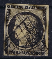 France: Yv 3b Obl./Gestempelt/used - 1849-1850 Cérès