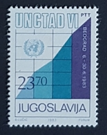 1983 United Nations Conference On Trade And Development, Yugoslavia, Jugoslavija, **,*, Or Used - Autres & Non Classés