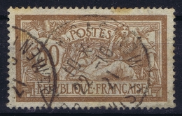 France : Yv 120 C Sans Tente De Fonte Missing Color In Center - 1900-27 Merson