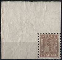1863 N°10** 24 Sk Brun Clair Coin De Feuille Fraicheur Postale Superbe !! Signé - Ungebraucht