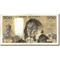 France, 500 Francs, 500 F 1968-1993 ''Pascal'', 1978, 1978-10-05, TTB - 500 F 1968-1993 ''Pascal''