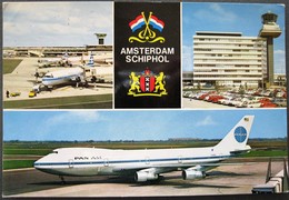 AMSTERDAM  AIRPORT SCHIPHOL - PAN AM JET - Aerodromi