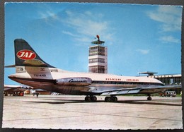 YUGOSLAVIA - BELGRADE AIRPORT - JAT CARAVELLE - Vliegvelden