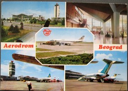 YUGOSLAVIA - BELGRADE AIRPORT - AEROFLOT JET 1972 - Vliegvelden