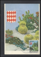 Delcampe - MONACO Maximum Card MC 030-032 Exotic Garden Cactus - Maximumkarten (MC)