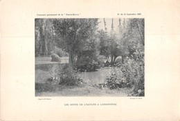 LONDINIERES    BORDS DE L EAULNE  PHOTO PAPIER 1897 CLICHE BECQUET PHOTOTYPIE - Londinières