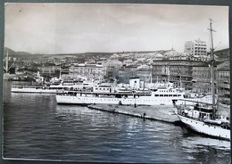 PORT OF RIJEKA - PASSENGER LINERS AT DOCK - Steamers