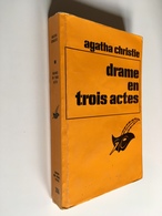 Collection LE MASQUE N° 366   DRAME EN TROIS ACTES   AGATHA CHRISTIE    Librairie Des Champs Elysées - E.O. 1971 - Le Masque