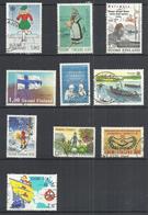 TEN AT A TIME - FINLAND - LOT OF 10 DIFFERENT 14 - OBLITERE USED GESTEMPELT USADO - Collections