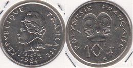 Polinesia Francese 10 Francs 1984 KM#8 - Used - Frans-Polynesië