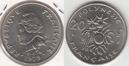 Polinesia Francese 20 Francs 1979 KM#9 - Used - French Polynesia
