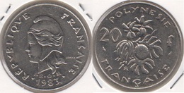 Polinesia Francese 20 Francs 1983 KM#9 - Used - French Polynesia