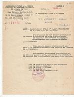 Secrétariat D'état à La Guerre , Lettre ,Paris ,1952 , Armée De Terre ,  Frais Fr 1.55e - Unclassified