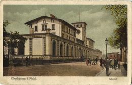 OBERHAUSEN, Rhld., Bahnhof (1920s) AK - Oberhausen