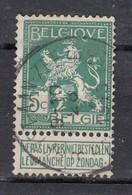 110 Gestempeld HEYST-AAN-ZEE - HEYST-SUR-MER - COBA 4 Euro - 1912 Pellens