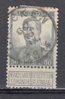 115 Gestempeld CALCKEN - COBA 8 Euro - 1912 Pellens