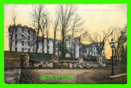 WORCESTER, MA - OREAD CASTLE - TRAVEL IN 1909 - UNDIVIDED BACK - - Worcester