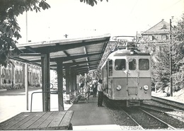 Wohlen AG - BDe 4/4 Am Bahnhof            1967 - Wohlen