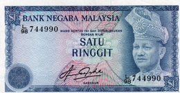 MALAYSIA 1 RINGGIT 1981 P-13b  QUNC - Malaysia