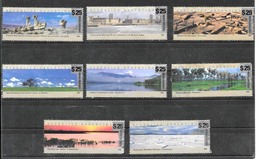 ARGENTINA 2018 NEW EMERGENCY ISSUE OVERPRINTED 25 Px8 DIFFERENTS - Usados