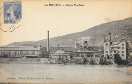 Le Pouzin (Ardèche) - Usine Poulenc - Collection Héritier, Tabacs - Le Pouzin