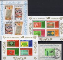 Stamps On Stamp Präsident 1981 Türkei Blocks 58,59,TK-Cyprus Bl.1+3 **/o 32€ Atatürk Hb S/s Blocs Sheets Bf EUROPA - Oblitérés