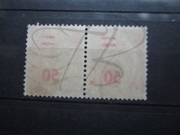 VEND TIMBRES DE FRANCE N° 481 EN PAIRE , SURCHARGES R° / V° " !!! - Usados