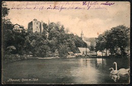 B5749 - Tharandt - Ruine Mit Teich - Verlag Oscar Rothe Dresden - Tharandt