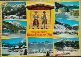 MBK Österreich Wintersportgebiet Tannheimer Tal, 1980 Postalisch Gelaufen Nach Neuss, 2 Scans, Ca. 14,6 X 10,3 Cm - Tannheim