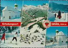 MBK Österreich Erholungsort Grän, 1134m, Tirol, 1981 Postalisch Gelaufen, 2 Scans, Ca. 14,8 X 10,5 Cm, Tannheimertal - Tannheim