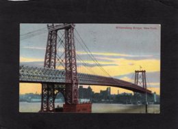 81309    Stati Uniti,  Williamsburg Bridge,  New-York,  VG  1907 - Ponts & Tunnels