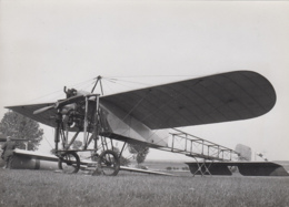 Photographie - Aviation - Gros Plan Avion Monoplan Blériot - Aérodrome - Fotografie