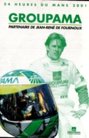 LES 24 HEURES DU MANS , SPORT AUTOMOBILE  , JEAN RENE DE FOURNOUX Pilote Sur WR En 2001 , N° 30 - Le Mans