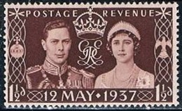 Great Britain, 1937, Coronation, MLH - Nuevos