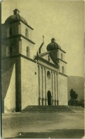 U.S.A. CALIFORNIA - MISSION SANTA BARBARA - RPPC 1910s (BG1338) - Santa Barbara