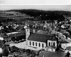 CPSM  Pouxeux L'église - Pouxeux Eloyes