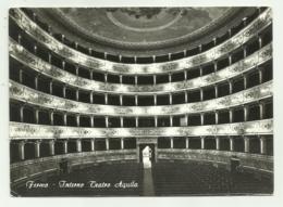 FERMO - INTERNO TEATRO AQUILA  - VIAGGIATA FG - Fermo