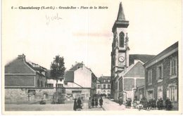 CHANTELOUP ... GRANDE RUE ... PLACE DE LA MAIRIE - Chanteloup Les Vignes