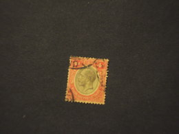 NYASSALAND - 1913/22 RE  4 P..- TIMBRATO/USED - Nyassaland (1907-1953)