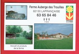 LAFRANCAISE FERME AUBERGE DES TROUILLES CARTE EN TRES BON ETAT - Lafrancaise