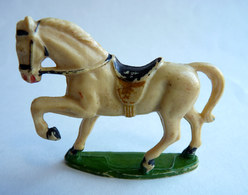 FIGURINE STARLUX CHEVAL -  1954 Blanc (2) - Starlux