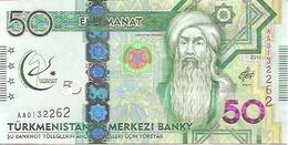 Turkmenistan  P-40  50 Manat    2017  UNC - Turkménistan