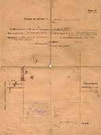 VP13.338 - MILITARIA - PARIS 1939 - Centre De Réforme - Le Médecin Chef - Soldat DEVAISE Du 23è Rgt D'Infanterie à LYON - Documenten