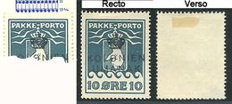 239 GROENLAND 1937 - Yvert 4 B Bleu Vert (Dentelure 10 3/4) Colis Postaux Ours - Oblitere - Paketmarken