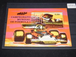 Brazil - 1972 Car Racing Driver Block MNH__(TH-3584) - Blocks & Sheetlets