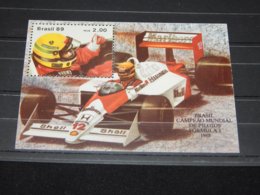 Brazil - 1989 Formula 1 Block MNH__(TH-10543) - Blocks & Sheetlets