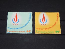 Wallis & Futuna - 1978 Human Rights MNH__(TH-18374) - Unused Stamps
