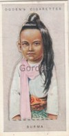 Burma - Children Of All Nations - Ogden's Cigarette Card - Nr. 10 - 35x65mm - Ogden's